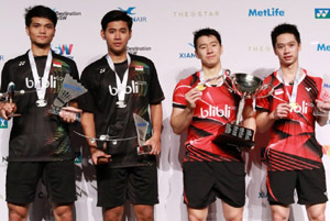  All Indonesian Final, Berbagi Gelar di India Open 2017